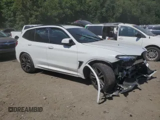 2020 BMW X3 M Competition with VIN 5YMTS0C04L9B75915, listed as a Copart auction lot 68585394 with 0 mi miles and Salvage Title. Bid and sale history available at carsss.com. Image 4.
