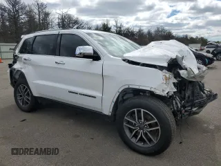2021 Jeep Grand Cherokee 80th Anniversary with VIN 1C4RJFBG7MC535316, listed as a Copart auction lot 52822995 with 50,793 mi miles and Salvage Title. Bid and sale history available at DreamBid. Image 4.
