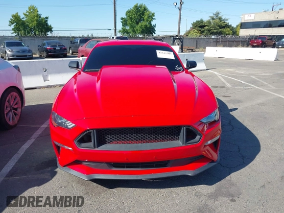 2019 Ford Mustang EcoBoost with VIN 1FA6P8TH7K5135493, listed as a IAAI auction lot 42842509 with 90,931 mi miles and . Bid and sale history available at DreamBid. Image 12.