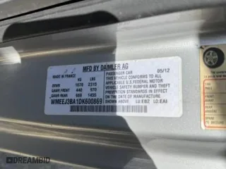 2013 Smart fortwo Pure with VIN WMEEJ3BA1DK600869, listed as a Copart auction lot 54350965 with 139,675 mi miles and Clean Title. Bid and sale history available at carsss.com. Image 10.