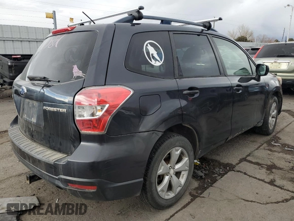 2014 Subaru Forester 2.5i Premium with VIN JF2SJACC4EG438571, listed as a Copart auction lot 45237625 with 196,142 mi miles and Salvage Title. Bid and sale history available at carsss.com. Image 3.