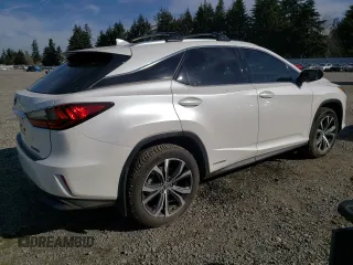 2018 Lexus RX with VIN 2T2BGMCA1JC029266, listed as a Copart auction lot 47307255 with 58,449 mi miles and Salvage Title. Bid and sale history available at carsss.com. Image 3.