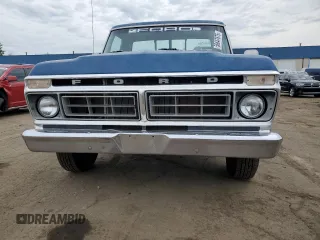 1976 Ford F-150 z VIN F15YPC50769, wystawiony jako Copart lot #56647675 z przebiegiem 4 501 mil mil oraz Czysty tytuł • Clean title. Historia ofert i sprzedaży dostępna na DreamBid. Obrazek 5.