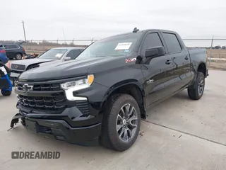 2024 Chevrolet Silverado 1500 RST with VIN 1GCUDEED3RZ314958, listed as a IAAI auction lot 41364630 with 16,229 mi miles. Bid and sale history available at carsss.com. Image 2.