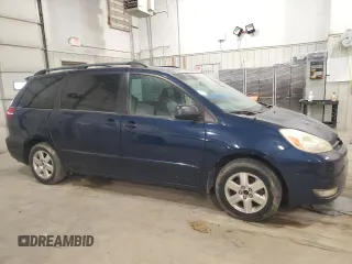 2004 Toyota Sienna XLE with VIN 5TDZA22C54S156416, listed as a Copart auction lot 53405035 with 240,722 mi miles and Clean Title. Bid and sale history available at carsss.com. Image 4.