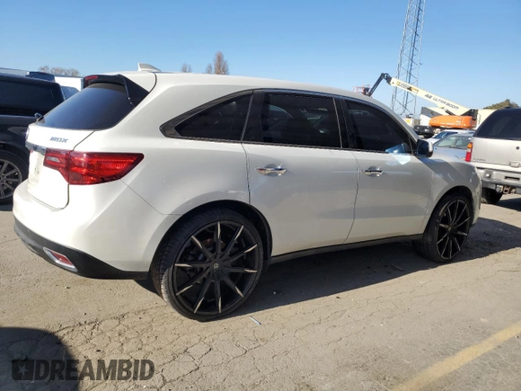 2016 Acura MDX with VIN 5FRYD3H25GB006398, listed as a Copart auction lot 88150515 with 115,596 mi miles and Clean Title. Bid and sale history available at carsss.com. Image 3.