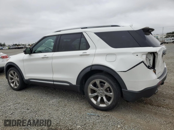2020 Ford Explorer Platinum с VIN 1FM5K8HC8LGA40797, выставлен на аукционе Copart как лот 59525465 с пробегом 53 627 миль миль и Списание • Salvage title. История ставок и продаж доступна на DreamBid. Изображение 2.