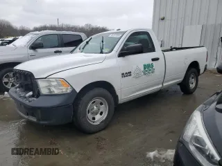 2015 Ram 1500 Tradesman with VIN 3C6JR6DG5FG540010, listed as a Copart auction lot 45151585 with 208,203 mi miles and Salvage title. Bid and sale history available at DreamBid. Image 1.
