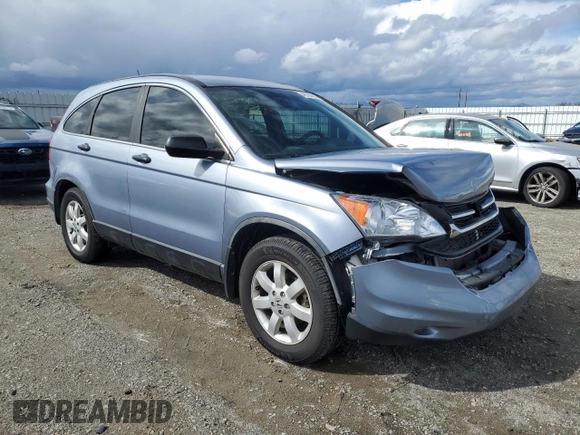2011 Honda CR-V SE with VIN 5J6RE4H43BL037823, listed as a Copart auction lot 49166495 with 87,590 mi miles and Salvage Title. Bid and sale history available at carsss.com. Image 4.