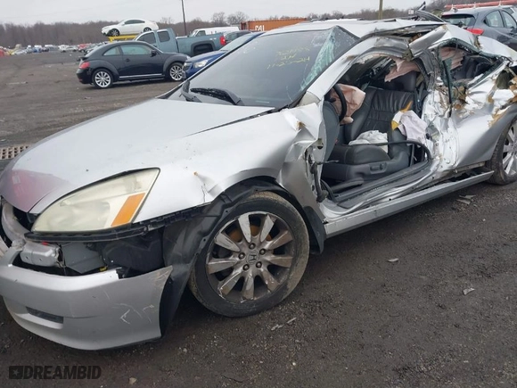 2007 Honda Accord Cpe EX-L with VIN 1HGCM82677A003386, listed as a IAAI auction lot 41186289 with 145,009 mi miles. Bid and sale history available at carsss.com. Image 6.