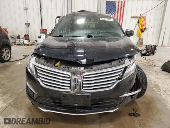 2017 Lincoln MKC Reserve with VIN 5LMTJ3DH9HUL70808, listed as a Copart auction lot 55073295 with 55,775 mi miles and Non Repairable. Bid and sale history available at DreamBid. Image 5.