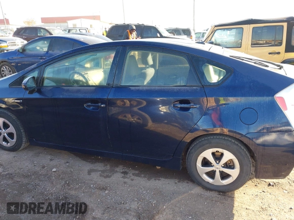 2013 Toyota Prius One with VIN JTDKN3DU4D1649342, listed as a IAAI auction lot 41075978 with 138,768 mi miles. Bid and sale history available at carsss.com. Image 14.