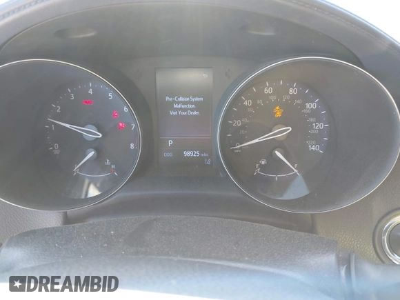 2020 Toyota C-HR LE with VIN JTNKHMBX3L1066720, listed as a IAAI auction lot 42042139 with 98,925 mi miles and . Bid and sale history available at DreamBid. Image 7.