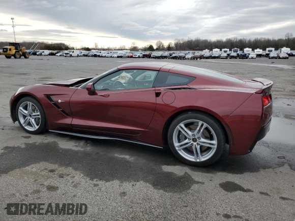 2016 Chevrolet Corvette 1LT with VIN 1G1YA2D78G5116815, listed as a Copart auction lot 47395335 with 18,278 mi miles and Salvage Title. Bid and sale history available at carsss.com. Image 2.