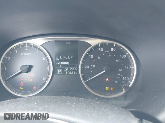 2019 Nissan Kicks SV with VIN 3N1CP5CUXKL518775, listed as a IAAI auction lot 41935426 with 37,822 mi miles and . Bid and sale history available at DreamBid. Image 7.