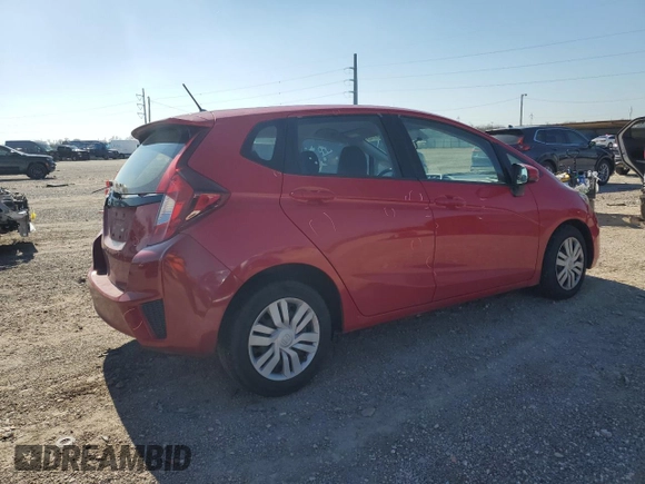 2016 Honda Fit LX with VIN JHMGK5H53GX010415, listed as a Copart auction lot 43381745 with 76,057 mi miles and Salvage Title. Bid and sale history available at carsss.com. Image 3.