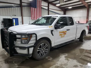 2023 Ford F-150 XL with VIN 1FTEX1EP8PKE36980, listed as a Copart auction lot 59037725 with 115,031 mi miles and Salvage title. Bid and sale history available at DreamBid. Image 1.