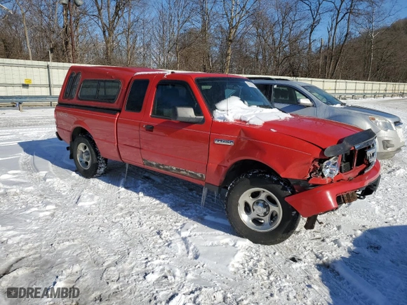 2008 Ford Ranger XL with VIN 1FTZR15E88PA15694, listed as a Copart auction lot 87882265 with 163,137 mi miles and Salvage Title. Bid and sale history available at carsss.com. Image 4.