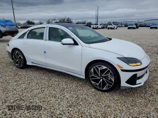 2023 Hyundai Ioniq 6 Limited z VIN KMHM54AA2PA052554, wystawiony jako Copart lot #74362523 z przebiegiem 5 mil mil oraz . Historia ofert i sprzedaży dostępna na DreamBid. Obrazek 4.