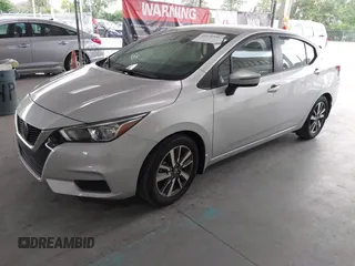2021 Nissan Versa SV with VIN 3N1CN8EV4ML858875, listed as a IAAI auction lot 42470930 with 11,908 mi miles and . Bid and sale history available at DreamBid. Image 2.
