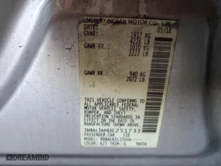 2018 Nissan Altima 2.5 SR with VIN 1N4AL3AP4JC251733, listed as a Copart auction lot 51942415 with 131,346 mi miles and Salvage Title. Bid and sale history available at carsss.com. Image 12.