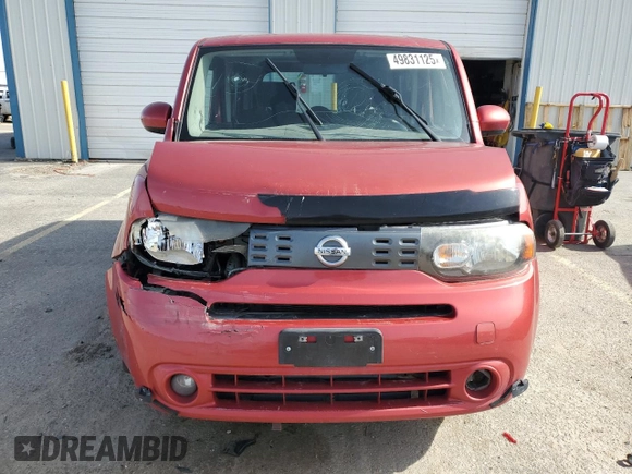 2009 Nissan Cube SL with VIN JN8AZ28R29T127339, listed as a Copart auction lot 49831125 with Not Provided miles and Salvage Title. Bid and sale history available at DreamBid. Image 5.