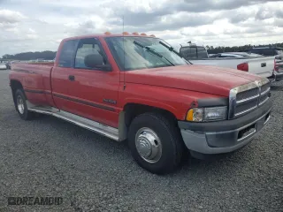 1999 Dodge Ram 3500 with VIN 1B7MC3364XJ532365, listed as a Copart auction lot 77017124 with 0 mi miles and Salvage Title. Bid and sale history available at carsss.com. Image 4.