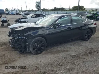 2022 Lexus ES 350 F Sport z VIN 58AGZ1B11NU126002, wystawiony jako Copart lot #77731814 z przebiegiem 75 323 mil mil oraz Nie do naprawy • Non repairable. Historia ofert i sprzedaży dostępna na DreamBid. Obrazek 1.