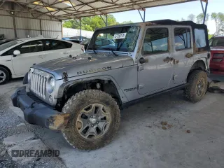 2017 Jeep Wrangler Unlimited Rubicon z VIN 1C4BJWFG4HL677477, wystawiony jako Copart lot #57758175 z przebiegiem 89 584 mil mil oraz Szkoda całkowita • Salvage title. Historia ofert i sprzedaży dostępna na DreamBid. Obrazek 1.