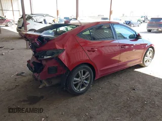 2018 Hyundai Elantra GL with VIN KMHD84LFXJU612021, listed as a IAAI auction lot 41634056 with 107,326 mi miles and . Bid and sale history available at DreamBid. Image 4.