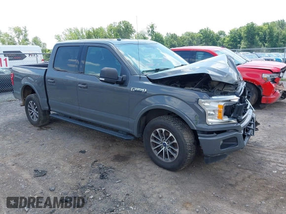 2018 Ford F-150 XL with VIN 1FTEW1EPXJFD25656, listed as a IAAI auction lot 42650683 with 119,326 mi miles and . Bid and sale history available at DreamBid. Image 1.