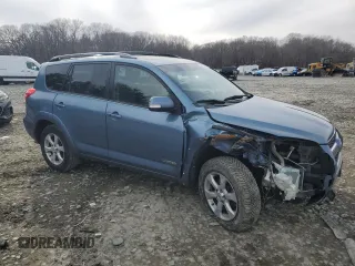 2011 Toyota RAV4 Ltd with VIN 2T3DK4DV8BW045209, listed as a Copart auction lot 46138305 with 250,401 mi miles and Salvage Title. Bid and sale history available at carsss.com. Image 4.