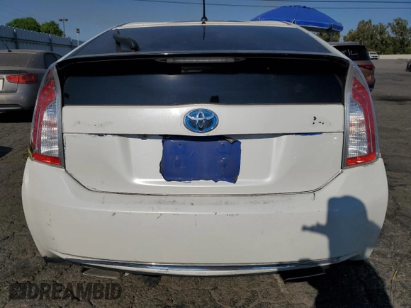 2015 Toyota Prius Four с VIN JTDKN3DU5F0448008, выставлен на аукционе Copart как лот 66045365 с пробегом 141 176 миль миль и Списание • Salvage title. История ставок и продаж доступна на DreamBid. Изображение 6.