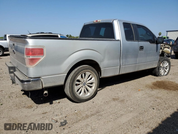 2010 Ford F-150 XL with VIN 1FTEX1CW0AFC65703, listed as a Copart auction lot 48744955 with 332,310 mi miles and Salvage Title. Bid and sale history available at carsss.com. Image 3.