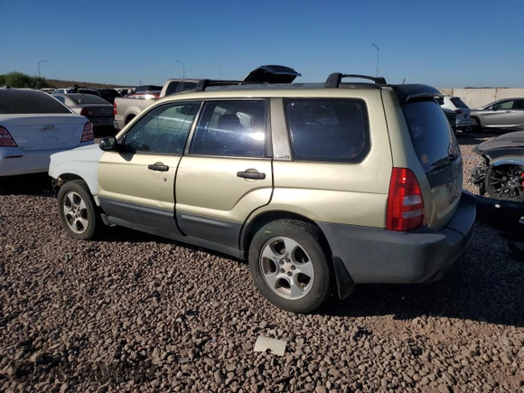 2003 Subaru Forester X with VIN JF1SG63633H709086, listed as a Copart auction lot 75526184 with 236,392 mi miles and Salvage Title. Bid and sale history available at carsss.com. Image 2.