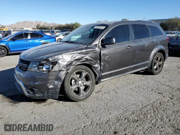 2015 Dodge Journey Crossroad z VIN 3C4PDCGG1FT592379, wystawiony jako Copart lot #50569815 z przebiegiem 108 382 mil mil oraz Szkoda całkowita • Salvage title. Historia ofert i sprzedaży dostępna na DreamBid. Obrazek 1.