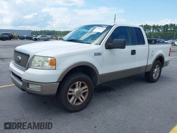 2005 Ford F-150 XLT with VIN 1FTRX12595KC66016, listed as a IAAI auction lot 42485204 with 279,386 mi miles and . Bid and sale history available at DreamBid. Image 2.