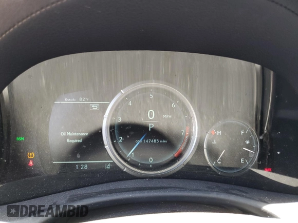 2017 Lexus GS 350 with VIN JTHBZ1BL8HA011960, listed as a Copart auction lot 60634705 with 147,485 mi miles and Salvage title. Bid and sale history available at DreamBid. Image 9.