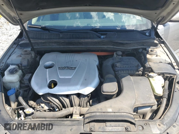 2013 Kia Optima Hybrid LX with VIN KNAGM4AD6D5048166, listed as a Copart auction lot 69710114 with 161,273 mi miles and Clean Title. Bid and sale history available at carsss.com. Image 11.