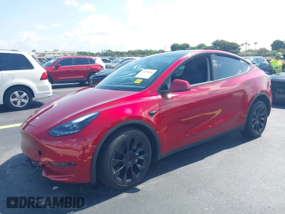 2024 Tesla Model Y с VIN 7SAYGDED8RF019494, выставлен на аукционе IAAI как лот 42336856 с пробегом 3 551 миль миль и . История ставок и продаж доступна на DreamBid. Изображение 17.