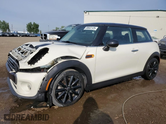2016 MINI Hardtop with VIN WMWXP5C5XG2D15482, listed as a Copart auction lot 59652125 with 99,066 mi miles and Salvage title. Bid and sale history available at DreamBid. Image 1.