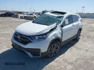 2022 Honda CR-V EX-L with VIN 2HKRW2H83NH642752, listed as a IAAI auction lot 41841418 with 54,119 mi miles. Bid and sale history available at carsss.com. Image 6.