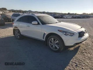 2012 Infiniti FX35 with VIN JN8AS1MU2CM121535, listed as a Copart auction lot 77134044 with 256,998 mi miles and Salvage Title. Bid and sale history available at carsss.com. Image 4.