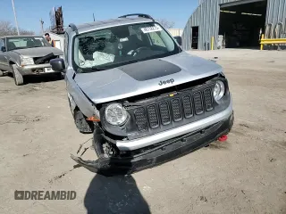 2015 Jeep Renegade Trailhawk with VIN ZACCJBCT8FPB28355, listed as a Copart auction lot 48738275 with 64,423 mi miles and Salvage title. Bid and sale history available at DreamBid. Image 14.