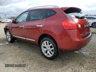 2012 Nissan Rogue S with VIN JN8AS5MT6CW252731, listed as a Copart auction lot 49732325 with 151,632 mi miles and Salvage Title. Bid and sale history available at DreamBid. Image 2.
