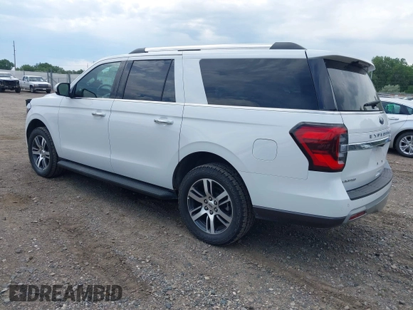 2024 Ford Expedition Max Limited with VIN 1FMJK2A86REA33644, listed as a IAAI auction lot 42580721 with 44,745 mi miles and . Bid and sale history available at DreamBid. Image 3.