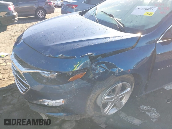 2019 Chevrolet Malibu LS with VIN 1G1ZB5STXKF174978, listed as a IAAI auction lot 40876871 with 49,544 mi miles and . Bid and sale history available at DreamBid. Image 6.