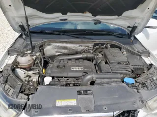 2015 Audi Q3 Premium Plus with VIN WA1BFCFS0FR006607, listed as a Copart auction lot 59533385 with 103,736 mi miles and Salvage title. Bid and sale history available at DreamBid. Image 12.
