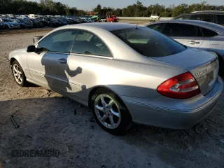 2003 Mercedes-Benz CLK 320 with VIN WDBTJ65J43F020380, listed as a Copart auction lot 85879614 with 179,824 mi miles and Salvage Title. Bid and sale history available at DreamBid. Image 2.