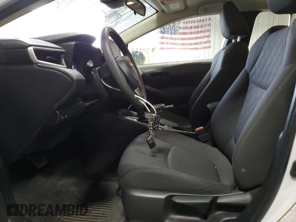 2022 Toyota Corolla LE with VIN JTDEPMAE8N3013331, listed as a Copart auction lot 55244145 with 33,045 mi miles and Salvage Title. Bid and sale history available at carsss.com. Image 7.
